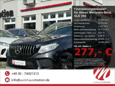 Gebraucht Mercedes GLE350 AMG line 258 PS (189 kW) 2015 Schwarz SUV