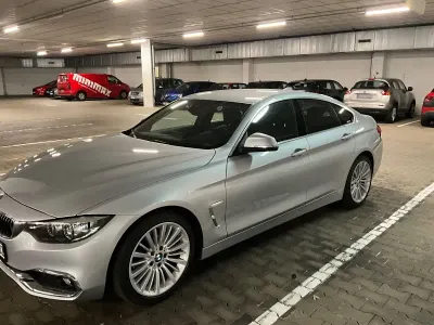 Gebraucht BMW 420 Coupé Luxury Line 184 PS (135 kW) 2018 Silber Coupé