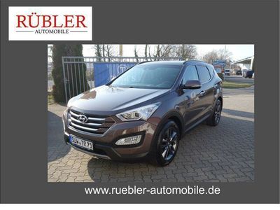Braun (metallic) Gebraucht 2015 Hyundai Santa Fe Premium SUV | 20.990 € (Teuer)