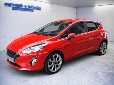 Usata Ford Fiesta Titanium 101 CV (74 kW) 2020 Rosso Utilitaria