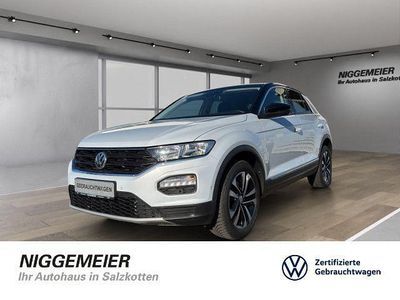 Gebraucht VW T-Roc IQ Drive 150 PS (110 kW) 2019 White silver metallic (metallic) SUV