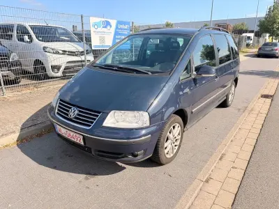 Gebraucht VW Sharan United 150 PS (110 kW) 2008 Blau Van / Kleinbus