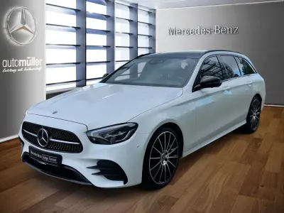 Używany Mercedes E400 AMG 330 KM (242 kW) 2023 Biały Sedan/Limuzyna