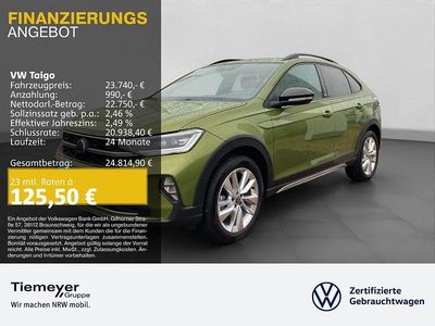 Gebraucht VW Taigo Move 150 PS (110 kW) 2024 Grün SUV