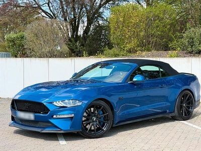 Usata Ford Mustang 500 CV (367 kW) 2018 Blu Cabrio