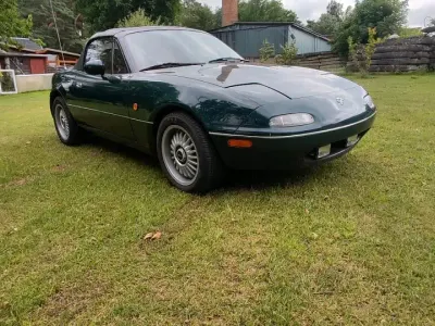 Gebraucht Mazda MX5 116 PS (85 kW) 1991 Grün Cabrio