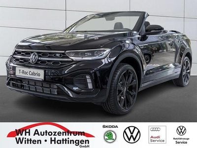 Gebraucht VW T-Roc Cabriolet R-line 150 PS (110 kW) 2026 Deep black perleffekt schwarz Cabrio