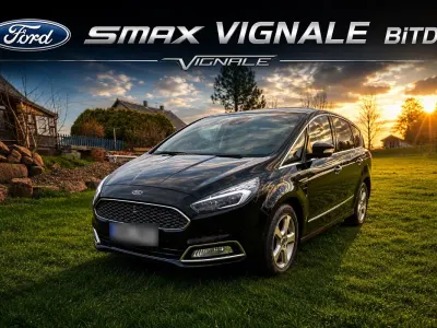 Gebraucht Ford S-MAX Vignale 209 PS (153 kW) 2017 Schwarz Van / Kleinbus