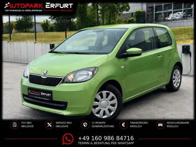 Gebraucht Skoda Citigo Ambition 60 PS (44 kW) 2012 Grün Kleinwagen
