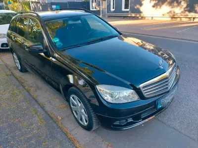 Brugt Mercedes C200 136 HK (100 kW) 2009 Sort Stationcar