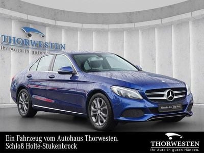 Gebraucht Mercedes C300 Avantgarde 245 PS (180 kW) 2017 Blau Limousine