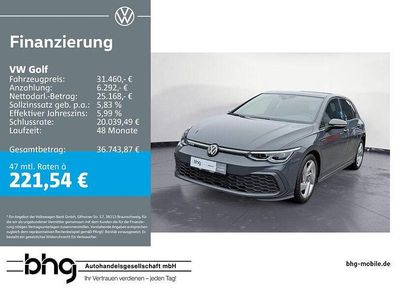 Gebraucht VW Golf VIII GTD 200 PS (147 kW) 2023 Grau Limousine