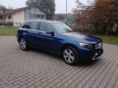 Gebraucht Mercedes GLC220 Edition 1 170 PS (125 kW) 2017 Blau Coupé