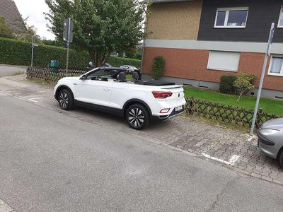 Gebraucht VW T-Roc Cabriolet 150 PS (110 kW) 2023 Weiß Cabrio