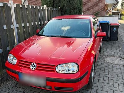 Gebraucht VW Golf IV 75 PS (55 kW) 1999 Rot Kleinwagen