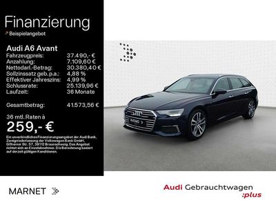 Gebraucht Audi A6 Design 245 PS (180 kW) 2022 Firmamentblau metallic Kombi