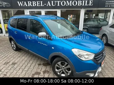 Brugt Dacia Lodgy Stepway 116 HK (85 kW) 2015 Blå MPV