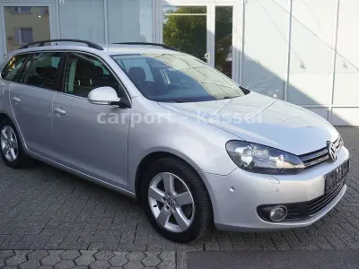 Gebraucht VW Golf VI Comfortline 122 PS (89 kW) 2013 Silber Kombi
