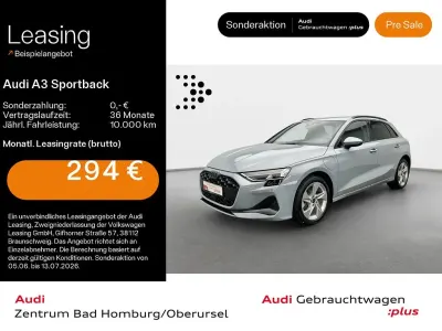 Brugt Audi A3 Advanced 204 HK (150 kW) 2025 Grå Sedan