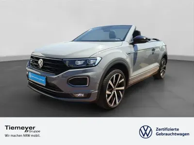 Gebraucht VW T-Roc Cabriolet R-line 150 PS (110 kW) 2022 Grau Cabrio