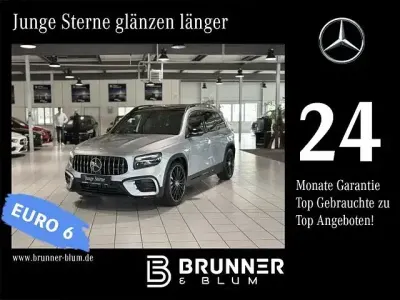 Brugt Mercedes GLB35 AMG 306 HK (225 kW) 2024 Sølv SUV