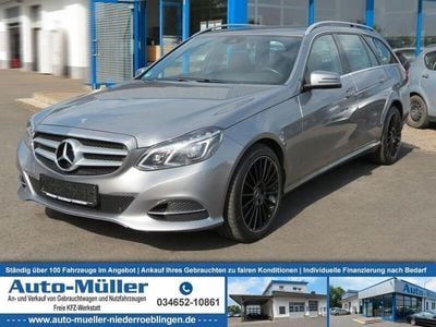 Gebraucht Mercedes E220 Avantgarde 170 PS (125 kW) 2014 Palladiumsilber Kombi