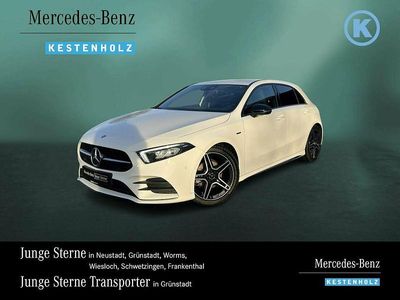 Gebraucht Mercedes A180 AMG 136 PS (100 kW) 2020 Unilack polarweiß Limousine