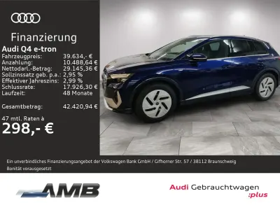 Gebraucht Audi Q4 e-tron Ambiente 150 kW (204 PS) 2025 Navarrablau metallic SUV