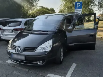 Gebraucht Renault Espace 173 PS (127 kW) 2010 Schwarz Van / Kleinbus