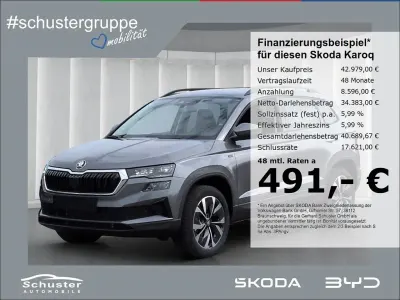 Neu Skoda Karoq Tour 150 PS (110 kW) 2026 Grau SUV