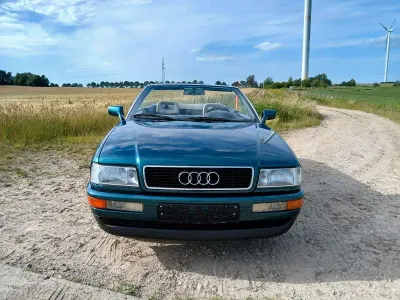 Gebraucht Audi Cabriolet Sport 133 PS (97 kW) 1992 Grün Cabrio