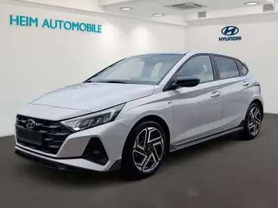 Gebraucht Hyundai i20 N Line 101 PS (74 kW) 2025 Lumen grey Kleinwagen