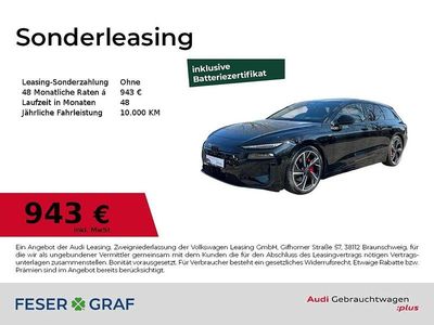 Second-hand Audi A6 e-tron Ambiente 269 kW (367 CP) 2026 Negru Break