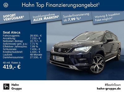 Gebraucht Seat Ateca FR 150 PS (110 kW) 2020 Schwarz SUV