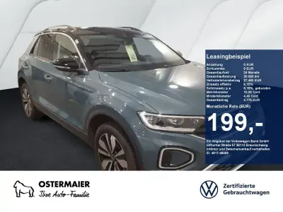 Second-hand VW T-Roc Goal 150 CP (110 kW) 2025 Albastru SUV