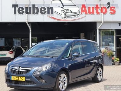 Gebraucht Opel Zafira Tourer Cosmo 140 PS (102 kW) 2012 Blau Van / Kleinbus