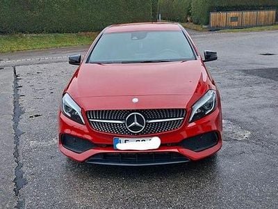 Rot Gebraucht 2016 Mercedes A180 AMG line Limousine | 12.750 € (Guter Preis)