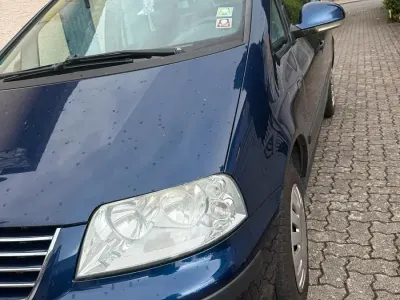 Gebraucht VW Sharan 116 PS (85 kW) 2009 Blau Van / Kleinbus