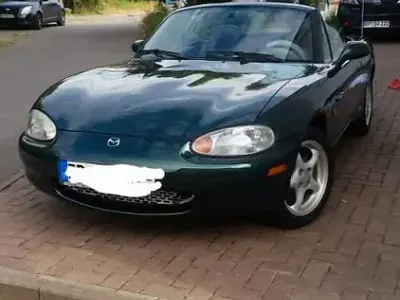 Gebraucht Mazda MX5 110 PS (80 kW) 1998 Grün Cabrio