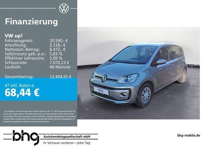 Gebraucht VW up! 65 PS (47 kW) 2022 Silber Kleinwagen