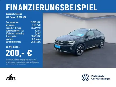 Gebraucht VW Taigo Style 116 PS (85 kW) 2025 Schwarz SUV