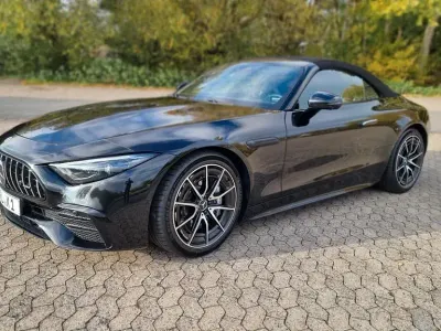 Używany Mercedes SL43 AMG AMG 381 KM (280 kW) 2023 Czarny Kabriolet