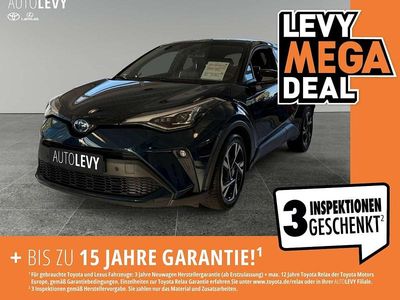 Dunkeltürkisblau metallic/ dach schwarz Gebraucht 2023 Toyota C-HR Team SUV | 24.890 € (Guter Preis)