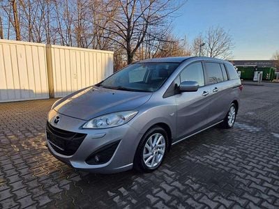 Gebraucht Mazda 5 Center-Line 150 PS (110 kW) 2012 Plutossilber metallic Van / Kleinbus