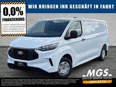 Frozen white Neu 2025 Ford Transit Custom Trend Limousine | 44.030 € (Etwas zu teuer)
