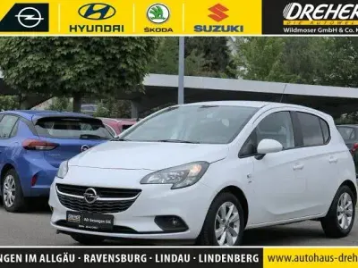 Używany Opel Corsa drive 101 KM (74 kW) 2016 Biały Hatchback