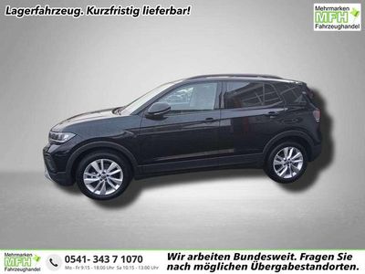 Neu VW T-Cross Life 116 PS (85 kW) 2025 Deep black perleffekt SUV