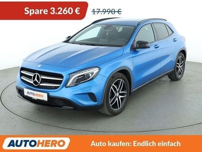 Gebraucht Mercedes GLA180 Urban 122 PS (89 kW) 2017 Blau SUV