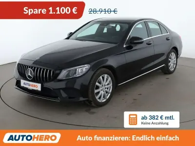 Gebraucht Mercedes C300 Avantgarde 258 PS (189 kW) 2019 Obsidianschwarz Limousine