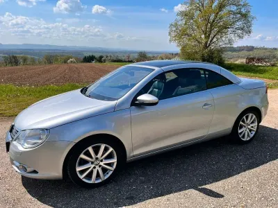 Gebraucht VW Eos 160 PS (117 kW) 2009 Silber Cabrio